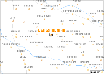 map of Gengxiaomiao