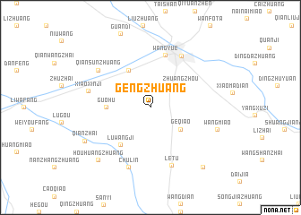 map of Gengzhuang