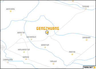 map of Gengzhuang