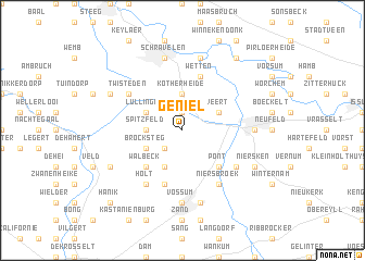 map of Geniel