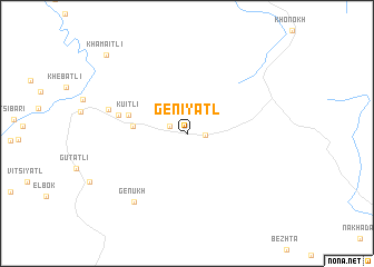 map of Geniyatl\