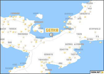 map of Genka