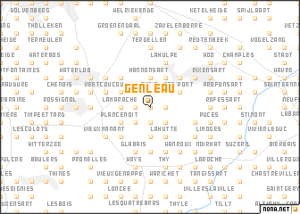 map of Genleau