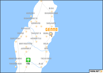 map of Genna