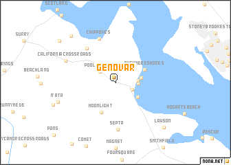 map of Genovar