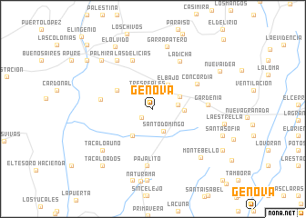 map of Génova