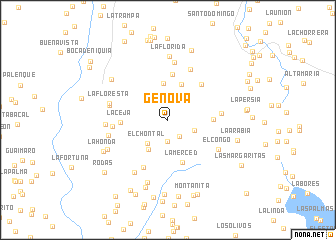 map of Génova