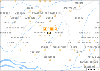 map of Génova