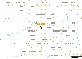 map of Geno