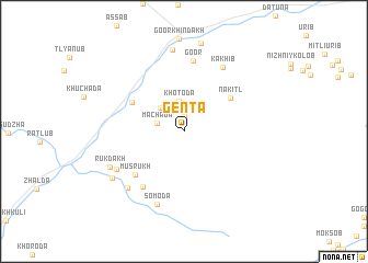 map of Genta
