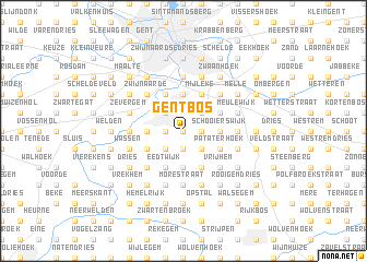 map of Gentbos