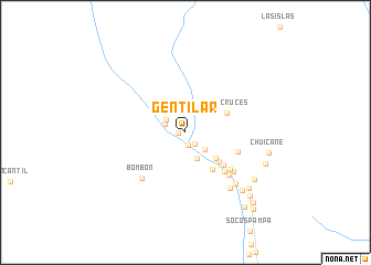 map of Gentilar