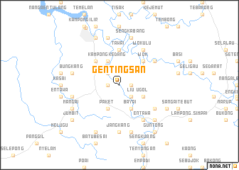 map of Genting San