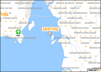 map of Genting