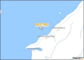 map of Genting