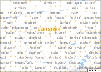 map of Gentstraat