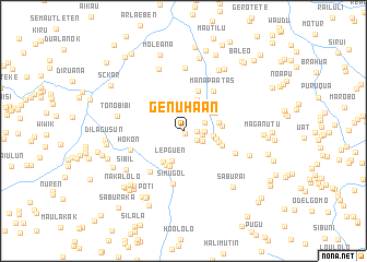 map of Genuhaan