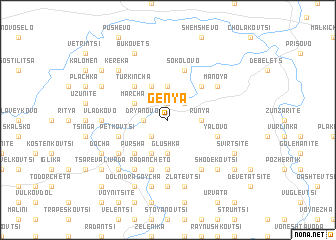 map of Genya