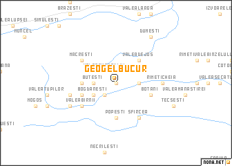 map of Geogel-Bucur