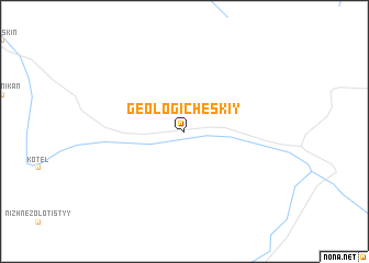 map of Geologicheskiy