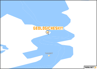 map of Geologicheskiy