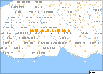 map of George Callebassier