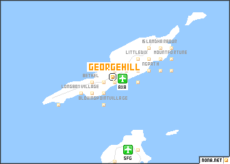 map of George Hill