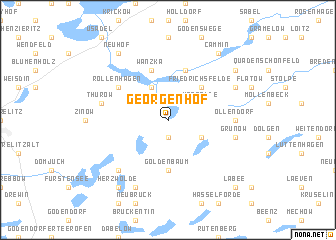 map of Georgenhof