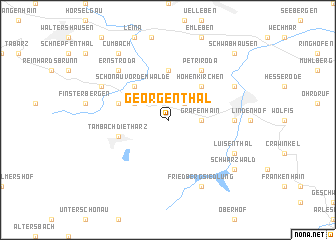 map of Georgenthal