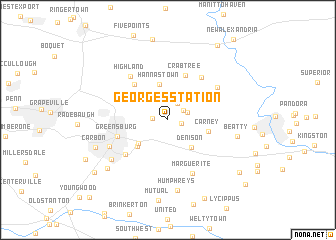 map of Georges Station