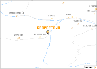 map of Georgetown