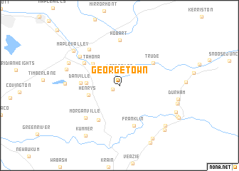 map of Georgetown