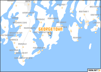 map of Georgetown