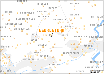 map of Georgetown