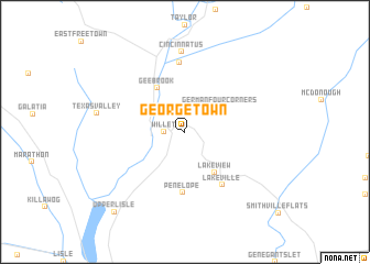 map of Georgetown