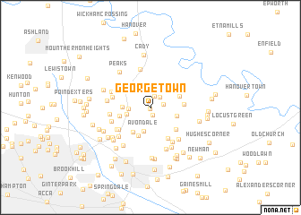 map of Georgetown