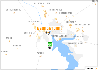 map of Georgetown