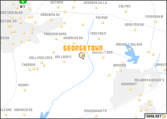 map of Georgetown