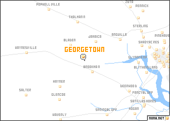 map of Georgetown