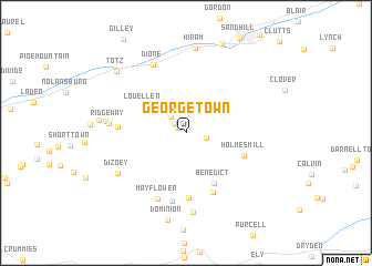 map of Georgetown