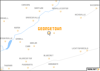 map of Georgetown