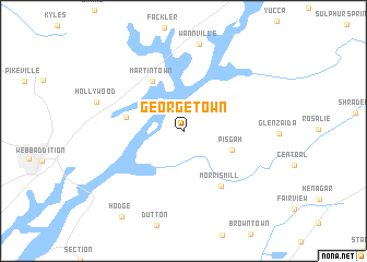 map of Georgetown