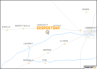 map of Georgetown