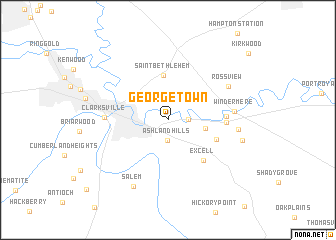 map of Georgetown