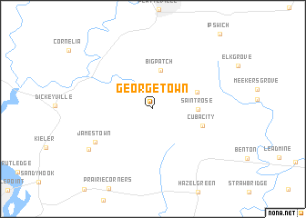 map of Georgetown