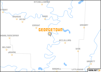 map of Georgetown