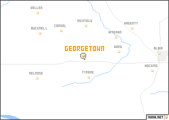 map of Georgetown