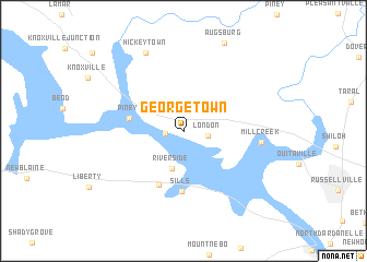 map of Georgetown