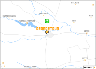 map of Georgetown