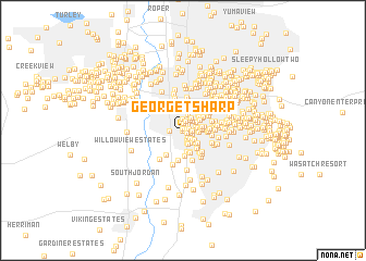 map of George T Sharp